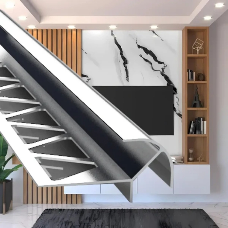 PVC Duvar Panel Dış Köşe Profili